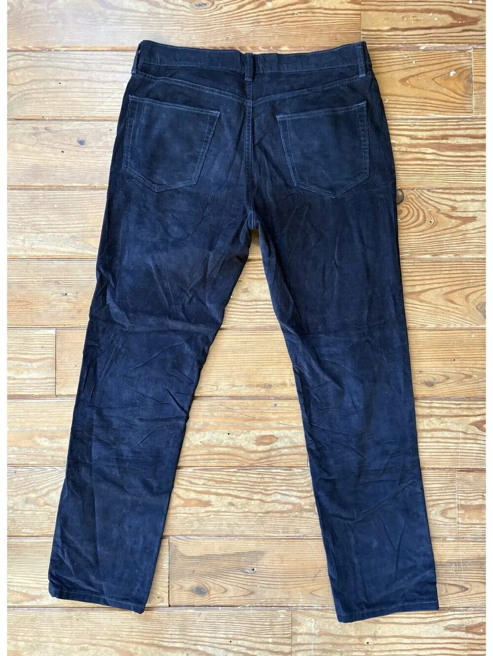 Banana Republic Traveler Men's Navy Corduroy Slim Fit Pants 34x32